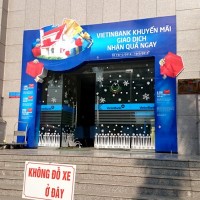Cổng chào 3D Vietinbank